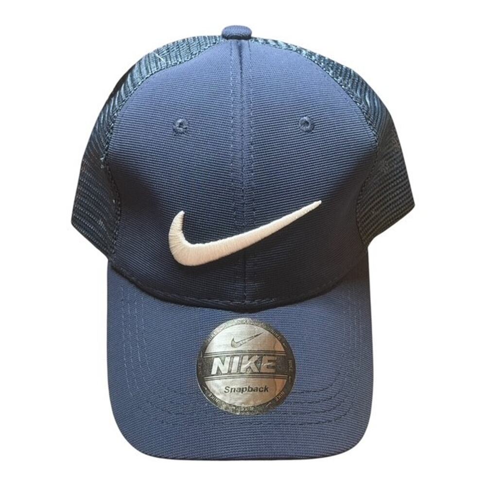 Nike Unisex Snapback NWT Golf Classic Vented Performance Flex Hat Navy Sports